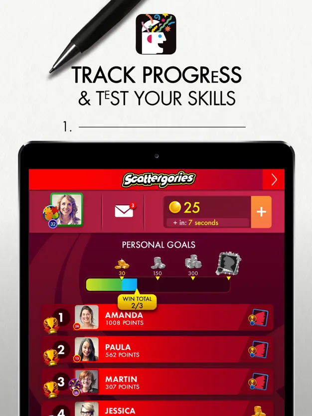 Scattergories Gameplay Screenshots