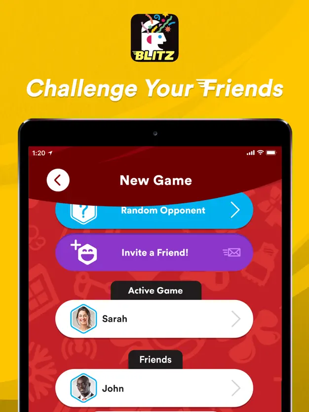 Scattergories BLITZ Gameplay Screenshots